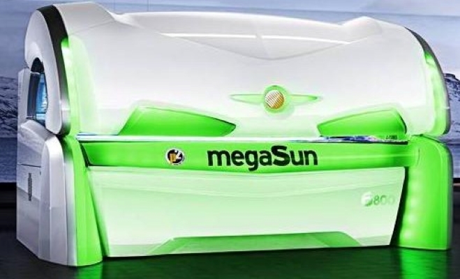 megaSun solarium używane lóżko opalające model 6800 Intellisun kbl solaria
